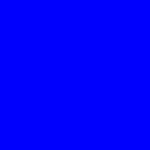 Pure blue screen for testing